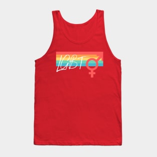 LGBTQ Rock Paper SCISSORS Tank Top